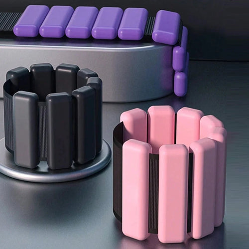 1 lb verstelbare siliconen pols- en enkelgewichten voor fitness, yoga en wandelen