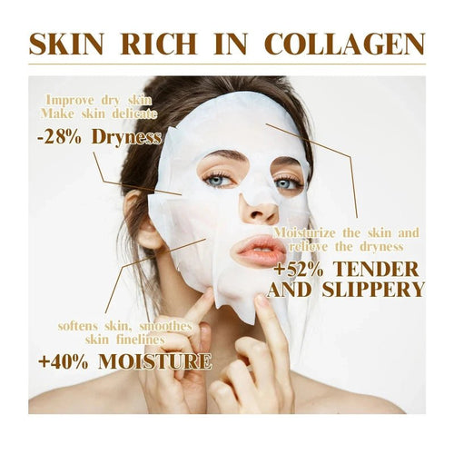 10 Koreaanse collageen sheetmaskers voor intens hydraterende huidverzorging