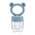 Baby fruit feeder van BPA-vrij siliconen voor fruit, zachte voeding en doorkomende tandjes