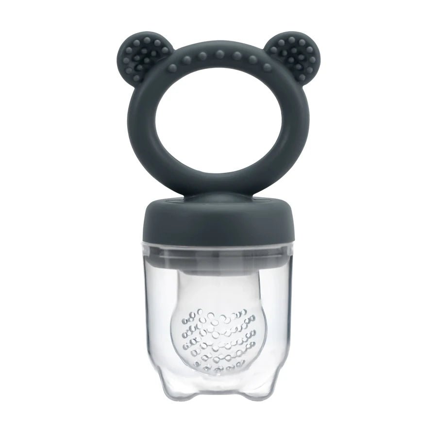 Baby fruit feeder van BPA-vrij siliconen voor fruit, zachte voeding en doorkomende tandjes