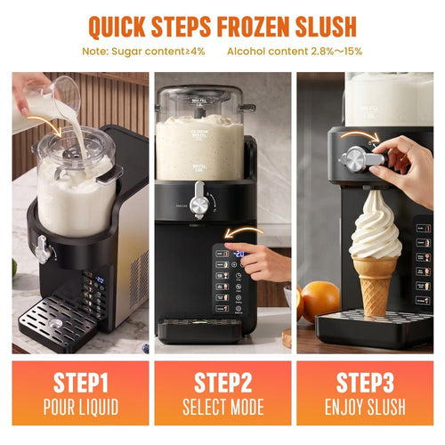 2-in-1 keukenblender geschikt voor ijs en frozen drinks