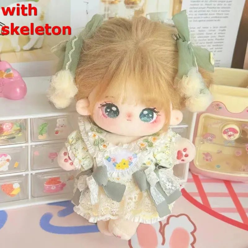 20 cm kawaii pluche knuffelpop met zacht materiaal en schattig ontwerp