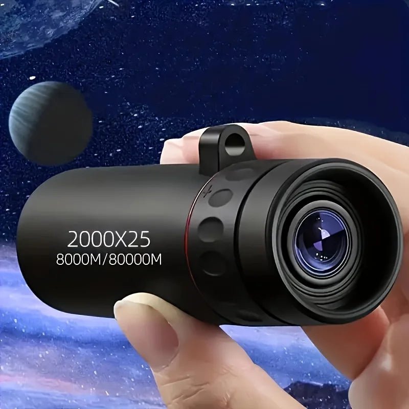 HD Monoculair 2000X25 compacte verrekijker voor reizen, wandelen en vogelspotten
