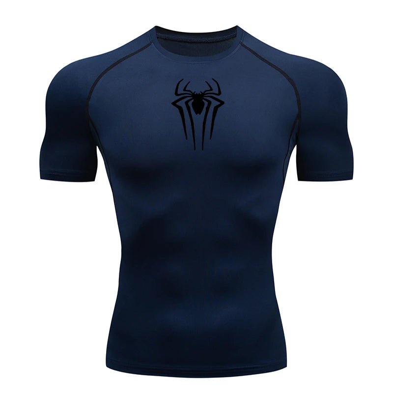 2025 Compression T Shirt Men Short Sleeve Sport Tees Fitness Running Sportsear Men Gym Elastic Quick Dry Jogging T-shirt Tops - Spotlights shopping
