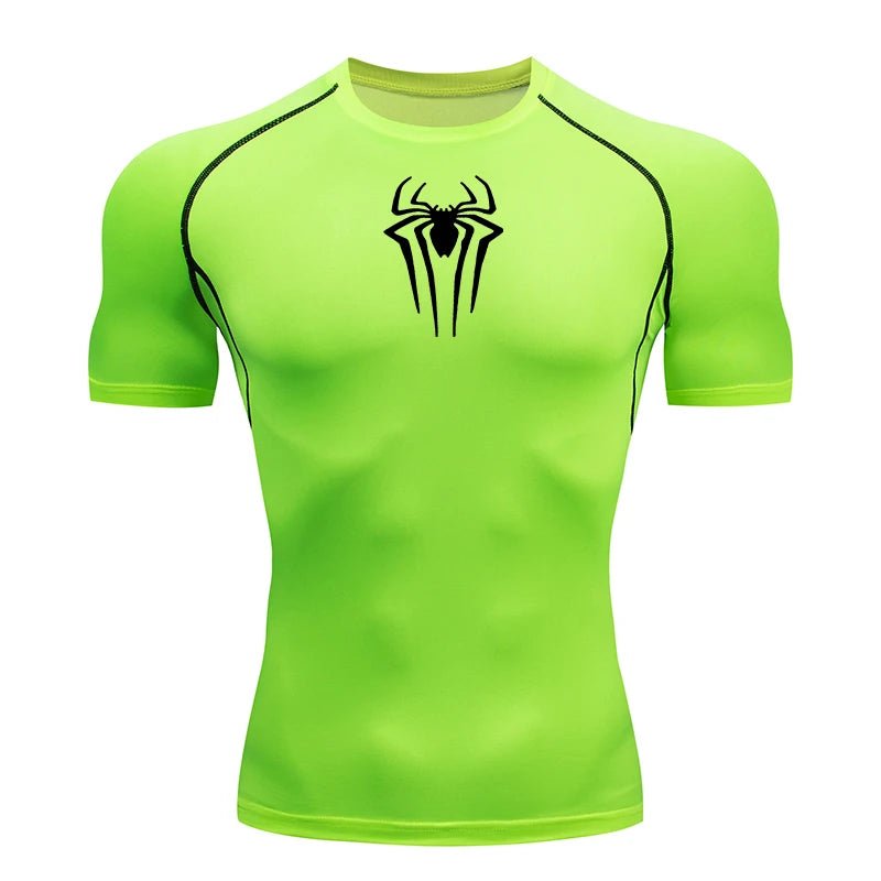 2025 Compression T Shirt Men Short Sleeve Sport Tees Fitness Running Sportsear Men Gym Elastic Quick Dry Jogging T-shirt Tops - Spotlights shopping