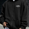 Sweatshirt met rits voor heren