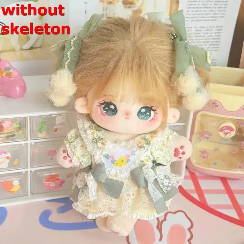 20 cm kawaii pluche knuffelpop met zacht materiaal en schattig ontwerp
