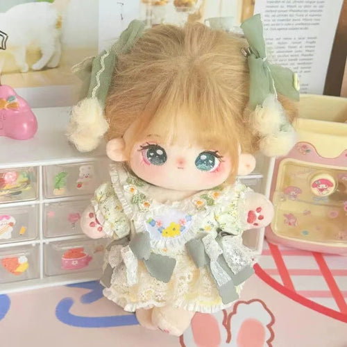 20 cm kawaii pluche knuffelpop met zacht materiaal en schattig ontwerp