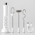 3-in-1 Elektrische Melkopschuimer USB Oplaadbaar – Handheld Melkklopper - Spotlights shopping