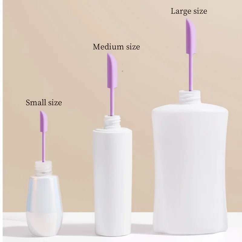 3pcs Reusable Silicone Spatulas, Eco-Friendly Cosmetic Jar Scrapers, Portable for Makeup Skincare, Easy Clean Travel Tool - Spotlights shopping