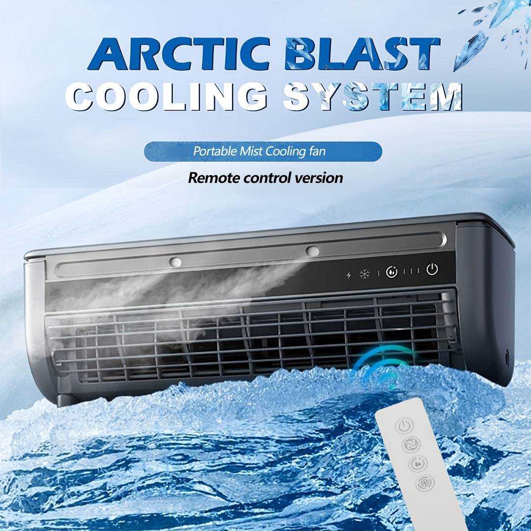 Supergeleidende IJsnevel Airconditioning Ventilator, met Afstandsbediening, Meerdere Modi