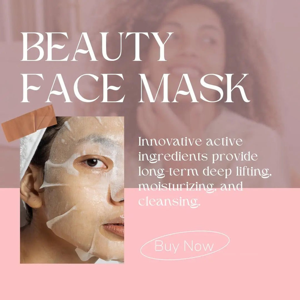 5 Bio-Collagen Hydrogel Gezichtsmaskers met bio-collageen en vitamine C voor intensieve huidverzorging