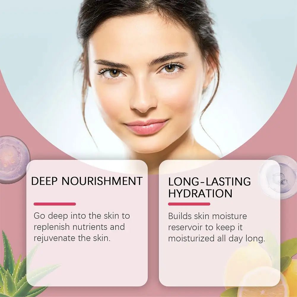 5 Bio-Collagen Hydrogel Gezichtsmaskers met bio-collageen en vitamine C voor intensieve huidverzorging