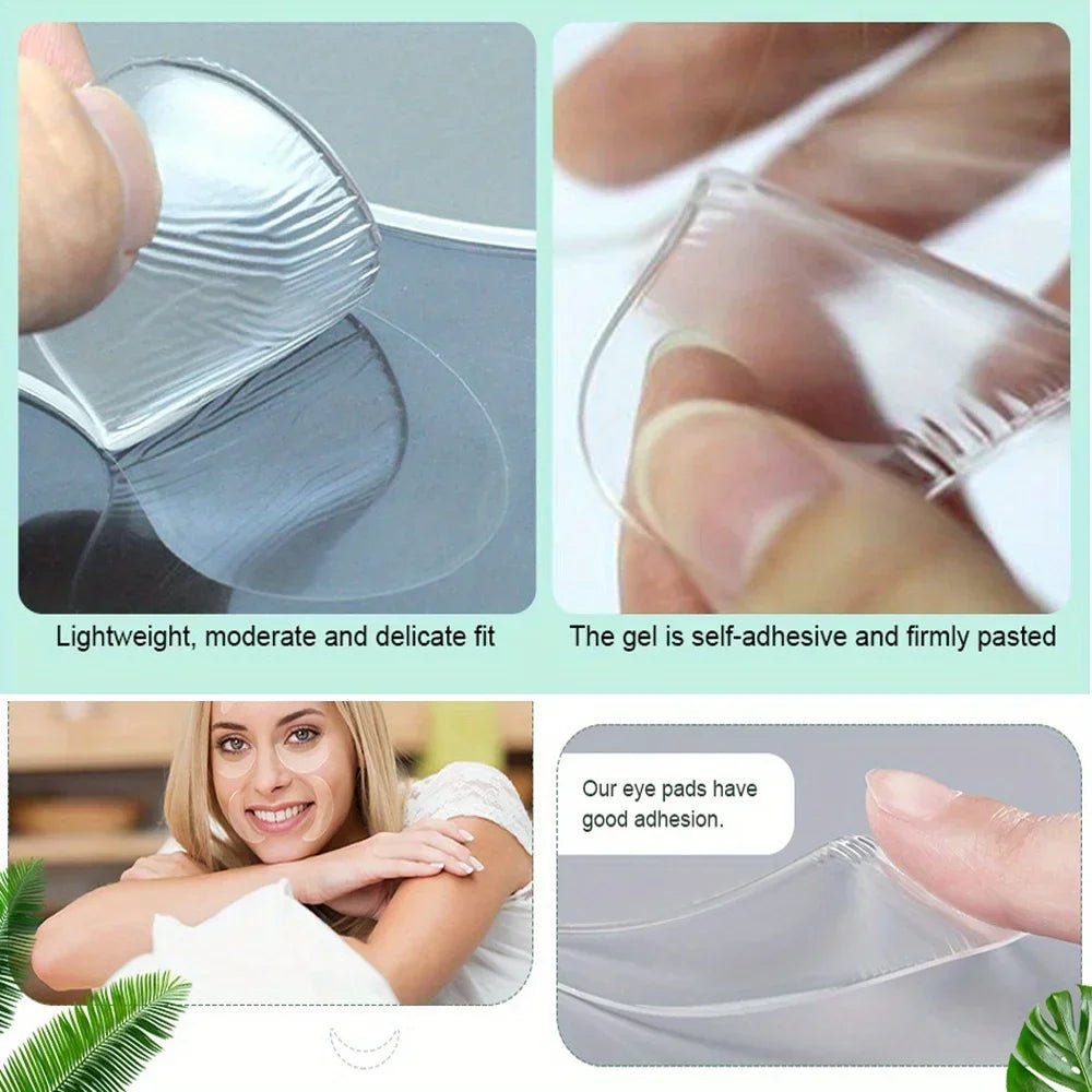 6PCS Reusable Silicone Anti-Wrinkle Pad Face Forehead Neck Hand Care Skin Lifting Tool Sticker Pad Anti-Wrinkle Aging Patch - Spotlights shopping