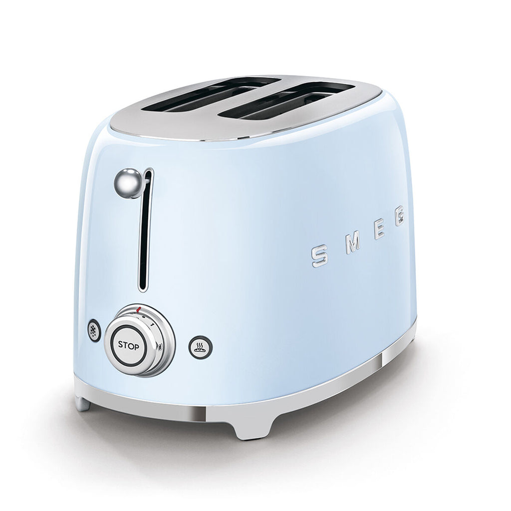Smeg Broodrooster Smeg Tsf01Pbeu Roestvrij Staal Vintage Blauw Jaren 50 950 W