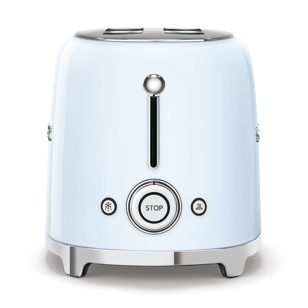 Smeg Broodrooster Smeg Tsf01Pbeu Roestvrij Staal Vintage Blauw Jaren 50 950 W