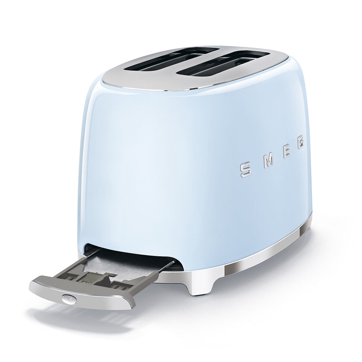 Smeg Broodrooster Smeg Tsf01Pbeu Roestvrij Staal Vintage Blauw Jaren 50 950 W