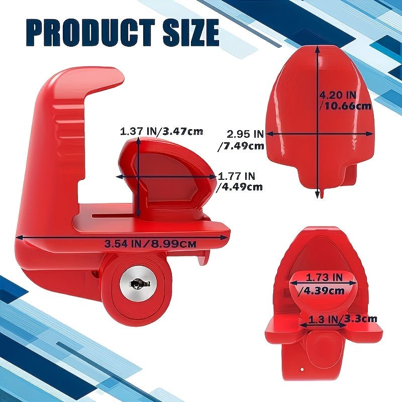 Aanhangerslot voor Kogelkoppeling – Verstelbaar, Heavy-Duty Staal - Spotlights shopping
