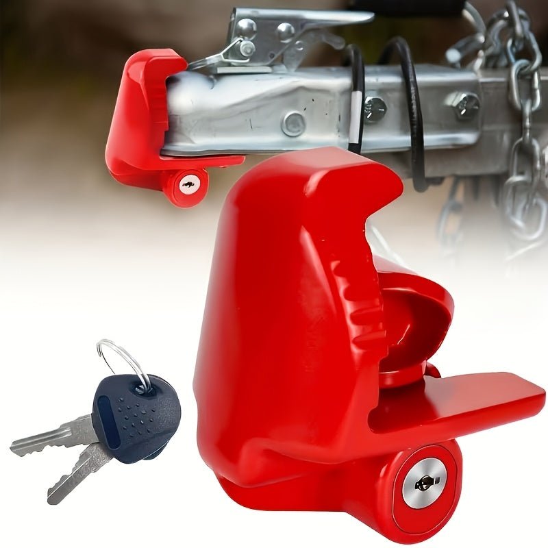 Aanhangerslot voor Kogelkoppeling – Verstelbaar, Heavy-Duty Staal - Spotlights shopping