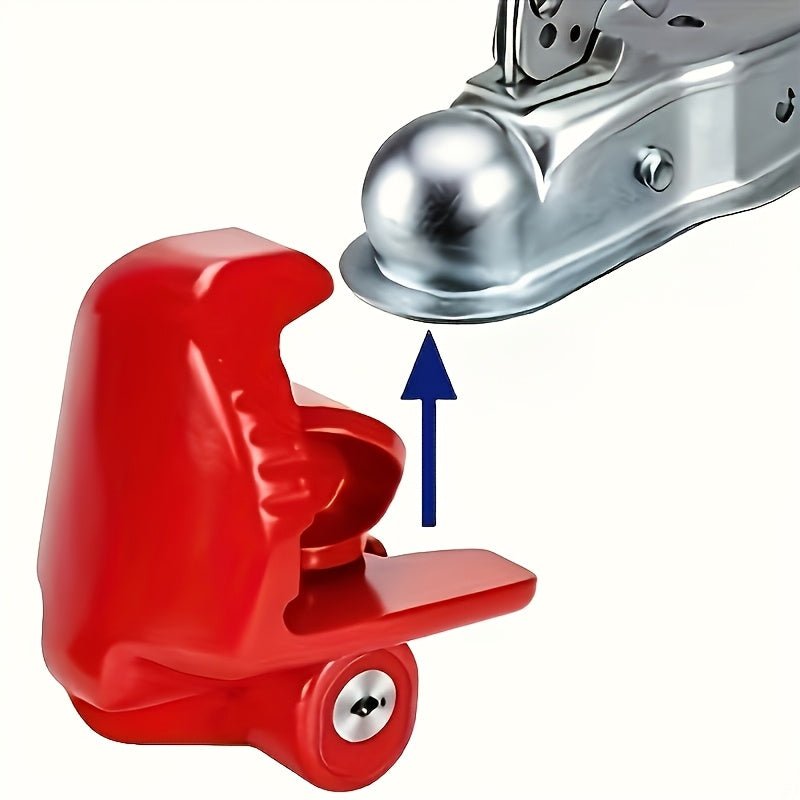Aanhangerslot voor Kogelkoppeling – Verstelbaar, Heavy-Duty Staal - Spotlights shopping
