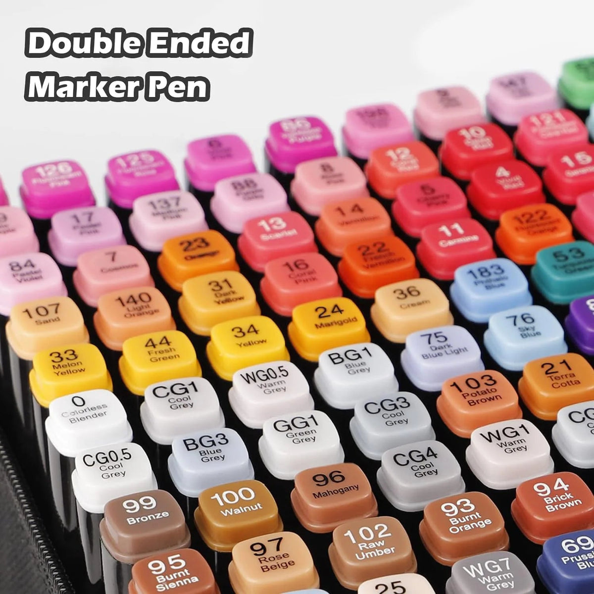 Alcohol Markers 120 Kleuren – Dubbele Punt voor Tekenen - Spotlights shopping