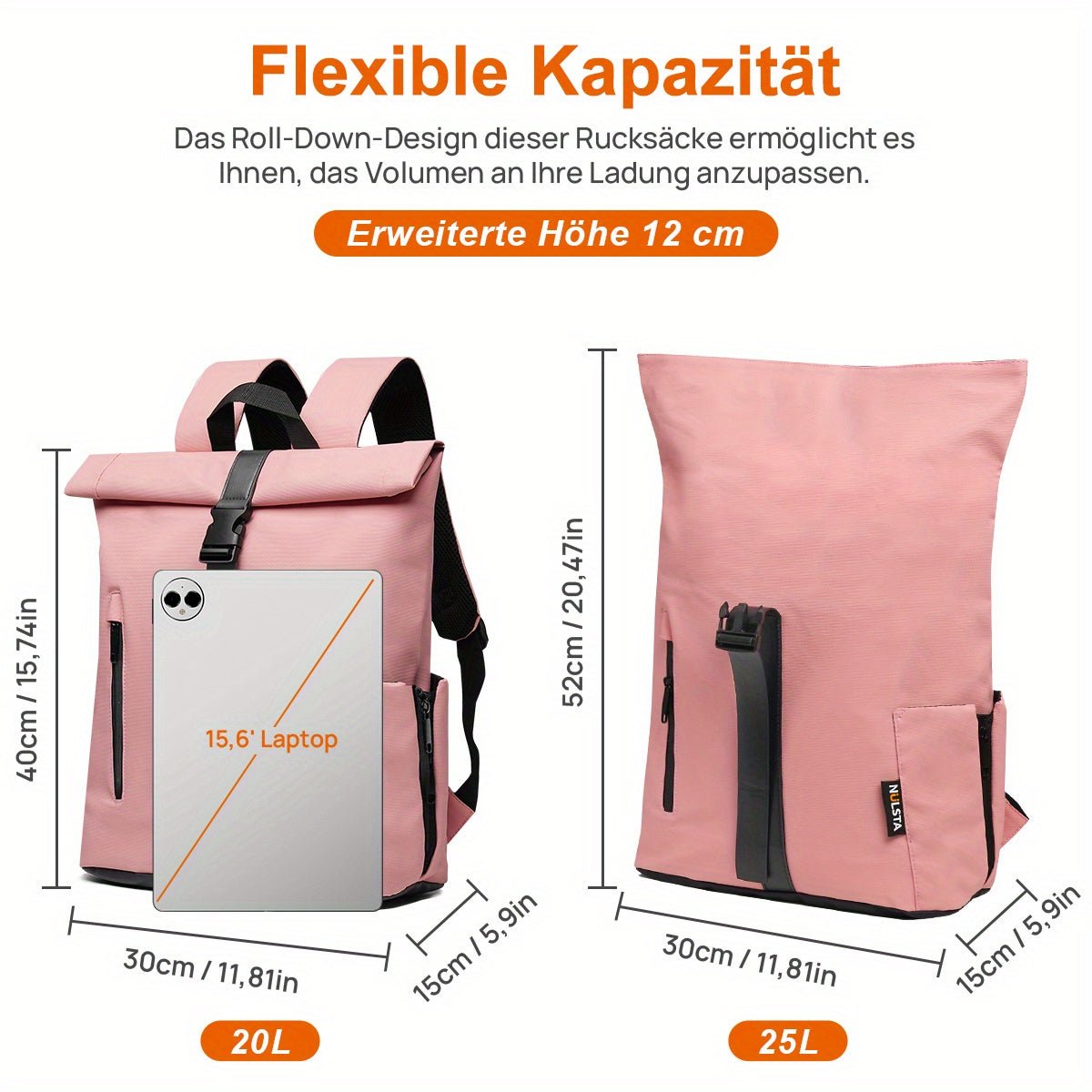 Antidiefstal Reisrugzak 20–25L – Lichtgewicht & Unisex - Spotlights shopping