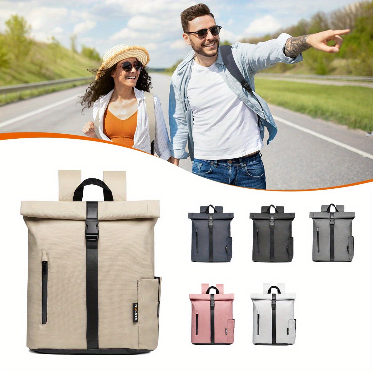 Antidiefstal Reisrugzak 20–25L – Lichtgewicht & Unisex - Spotlights shopping