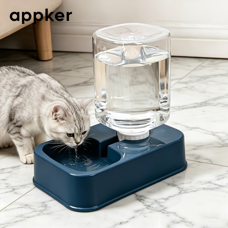 Automatische kattenvoerbak met drinkbak voor katten en kleine honden
