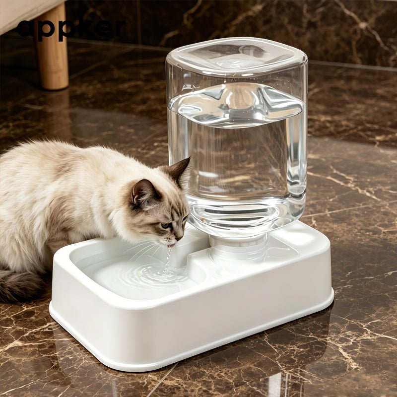 Automatische kattenvoerbak met drinkbak voor katten en kleine honden