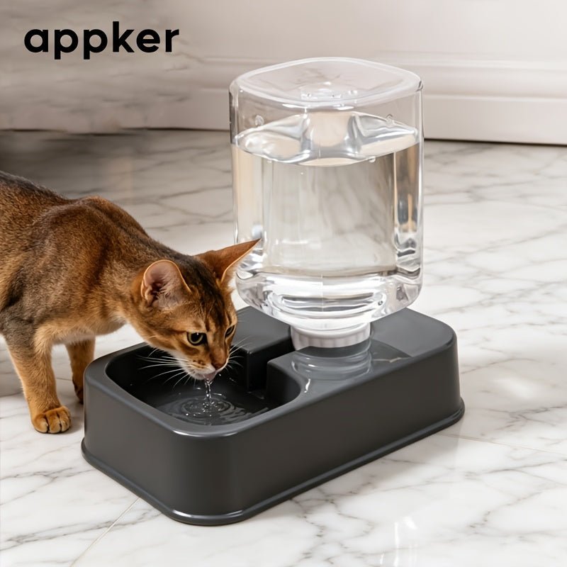 Automatische kattenvoerbak met drinkbak voor katten en kleine honden