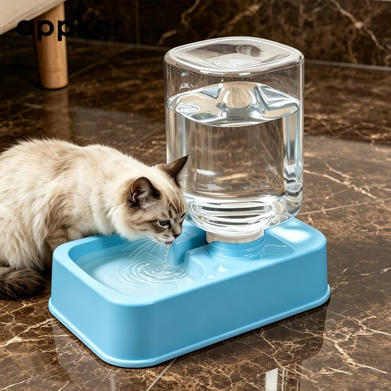 Automatische kattenvoerbak met drinkbak voor katten en kleine honden