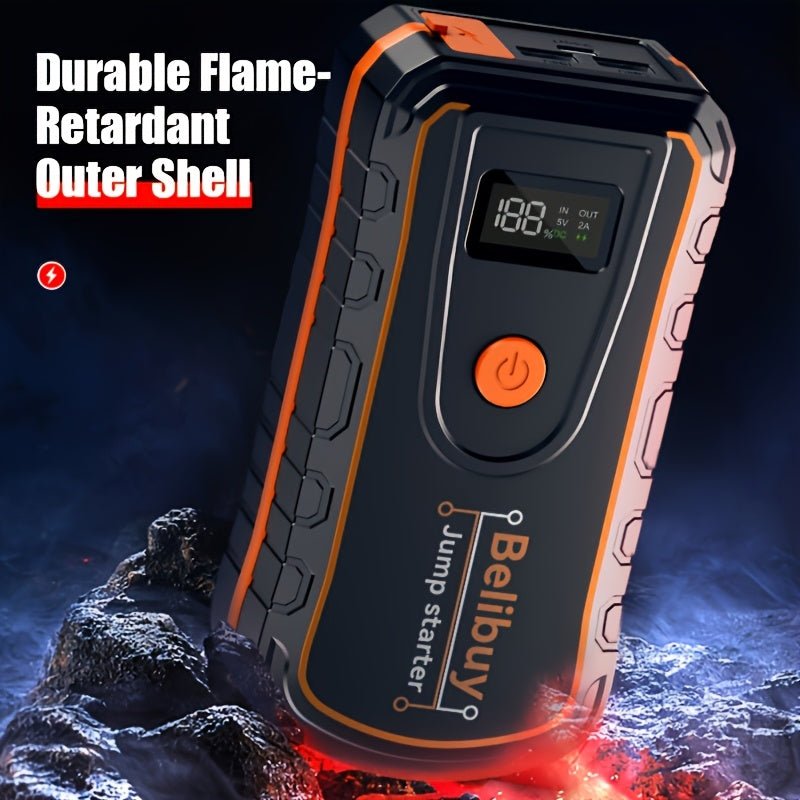 Auto Jumpstarter 6000A – 12V Starthulp met Powerbank - Spotlights shopping