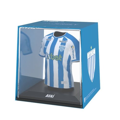 Avaí My Jersey 2024 mini shirt verzamelobject met display case en Augmented Reality-technologie