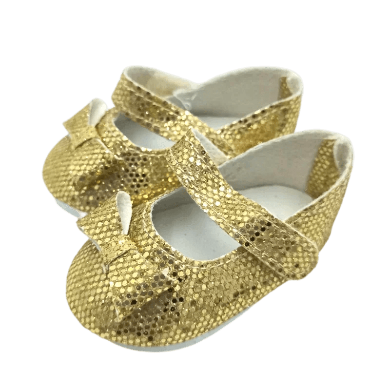 Sneakers en laarsjes voor een 40 cm en 18 inch pop