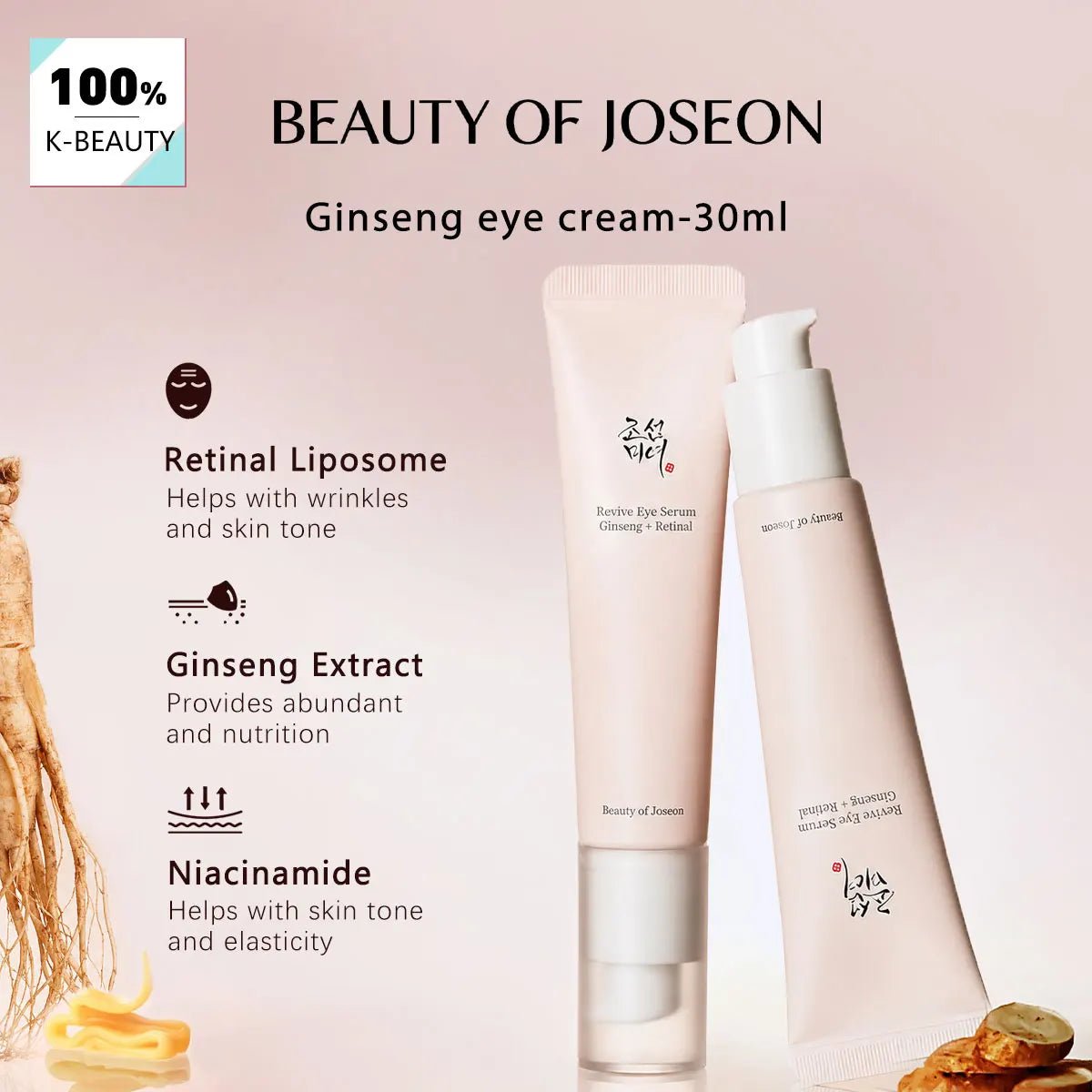 Beauty of Joseon Revive Eye Serum Ginseng + Retinal | Oogcrème 30 ml - Spotlights shopping