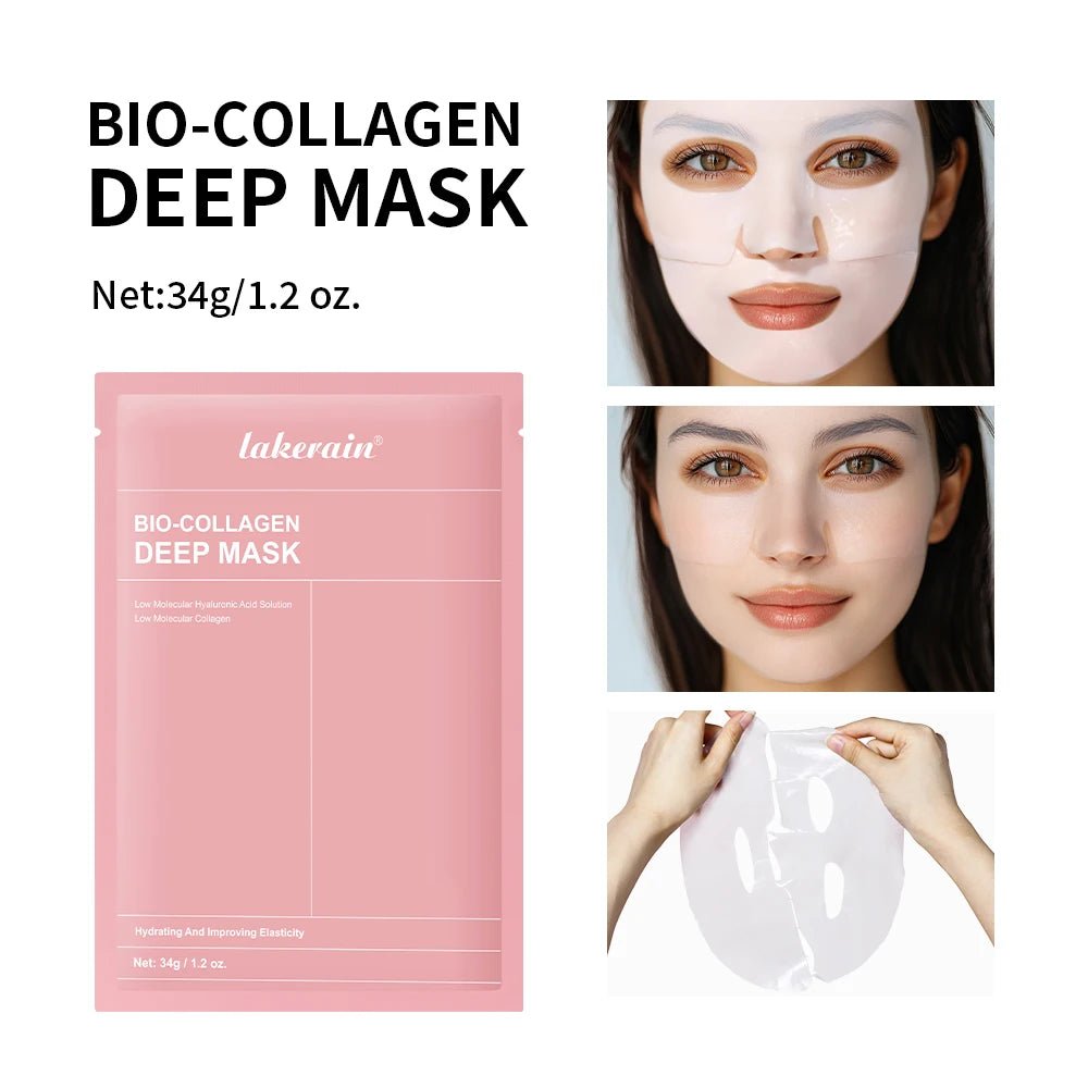 Bio-Collagen Real Deep Hydrogel Gezichtsmasker voor intens hydraterende Koreaanse huidverzorging