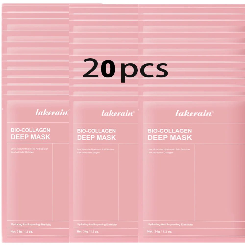 Bio-Collagen Real Deep Hydrogel Gezichtsmasker voor intens hydraterende Koreaanse huidverzorging