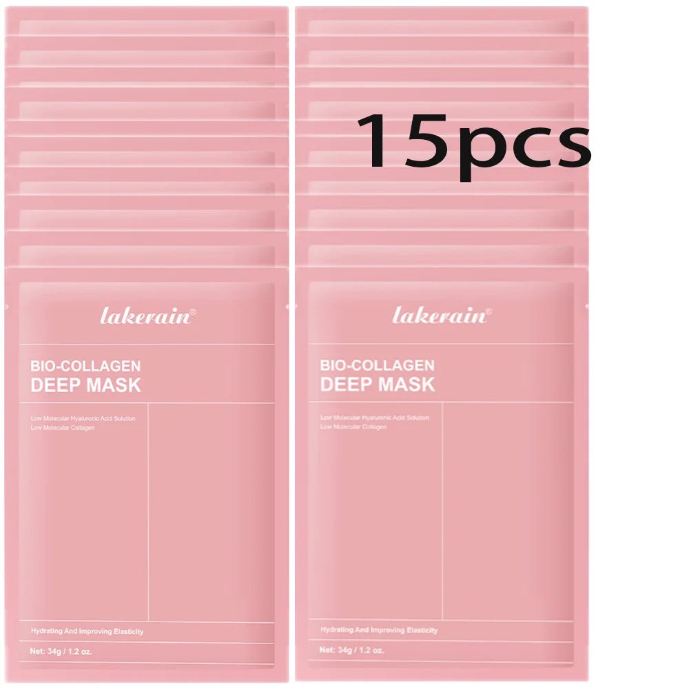 Bio-Collagen Real Deep Hydrogel Gezichtsmasker voor intens hydraterende Koreaanse huidverzorging