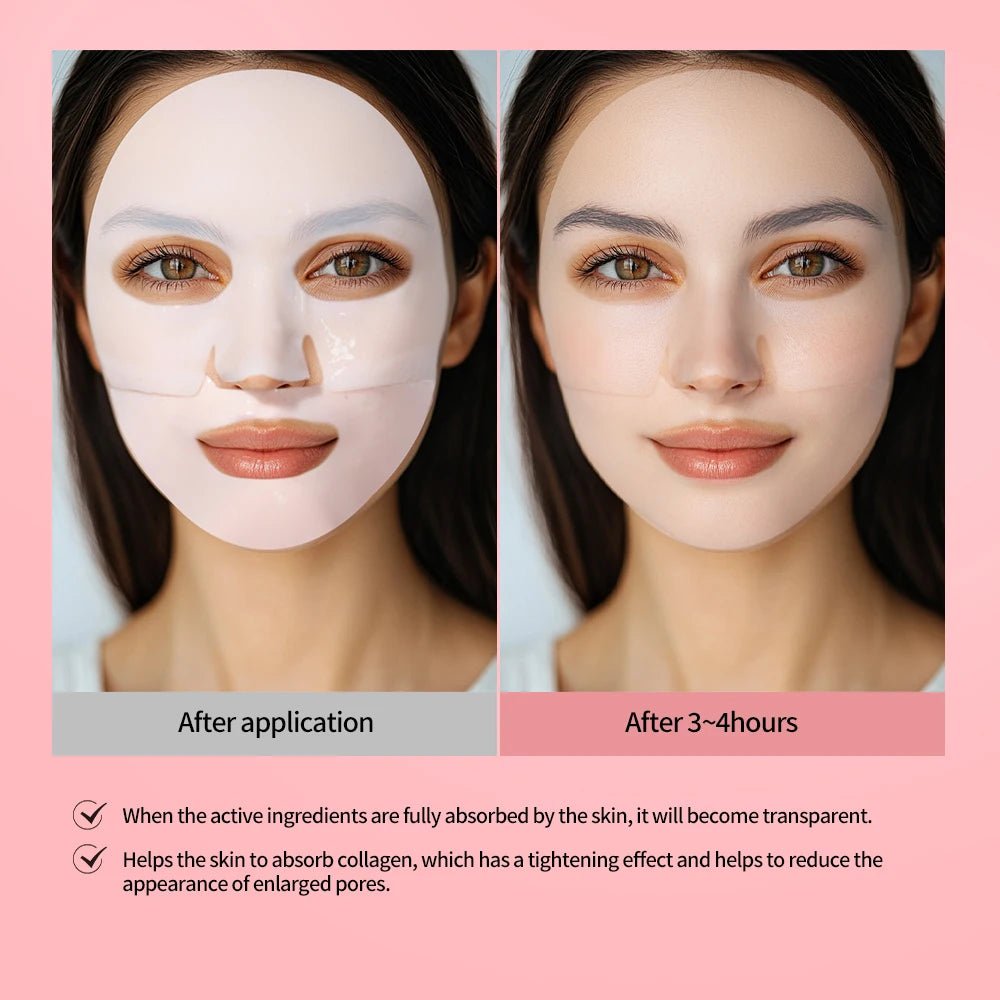 Bio-Collagen Real Deep Hydrogel Gezichtsmasker voor intens hydraterende Koreaanse huidverzorging