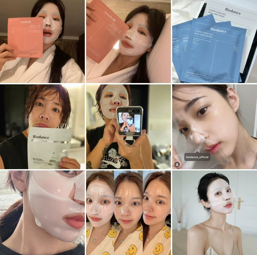 Biodance Collagen hydrogel gezichtsmasker voor intens hydraterende Koreaanse huidverzorging
