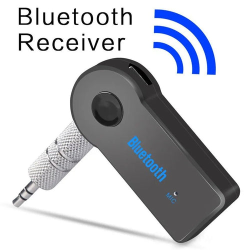 Bluetooth 5.0 AUX ontvanger met 3,5 mm aansluiting voor draadloos muziek streamen in auto en op speakers