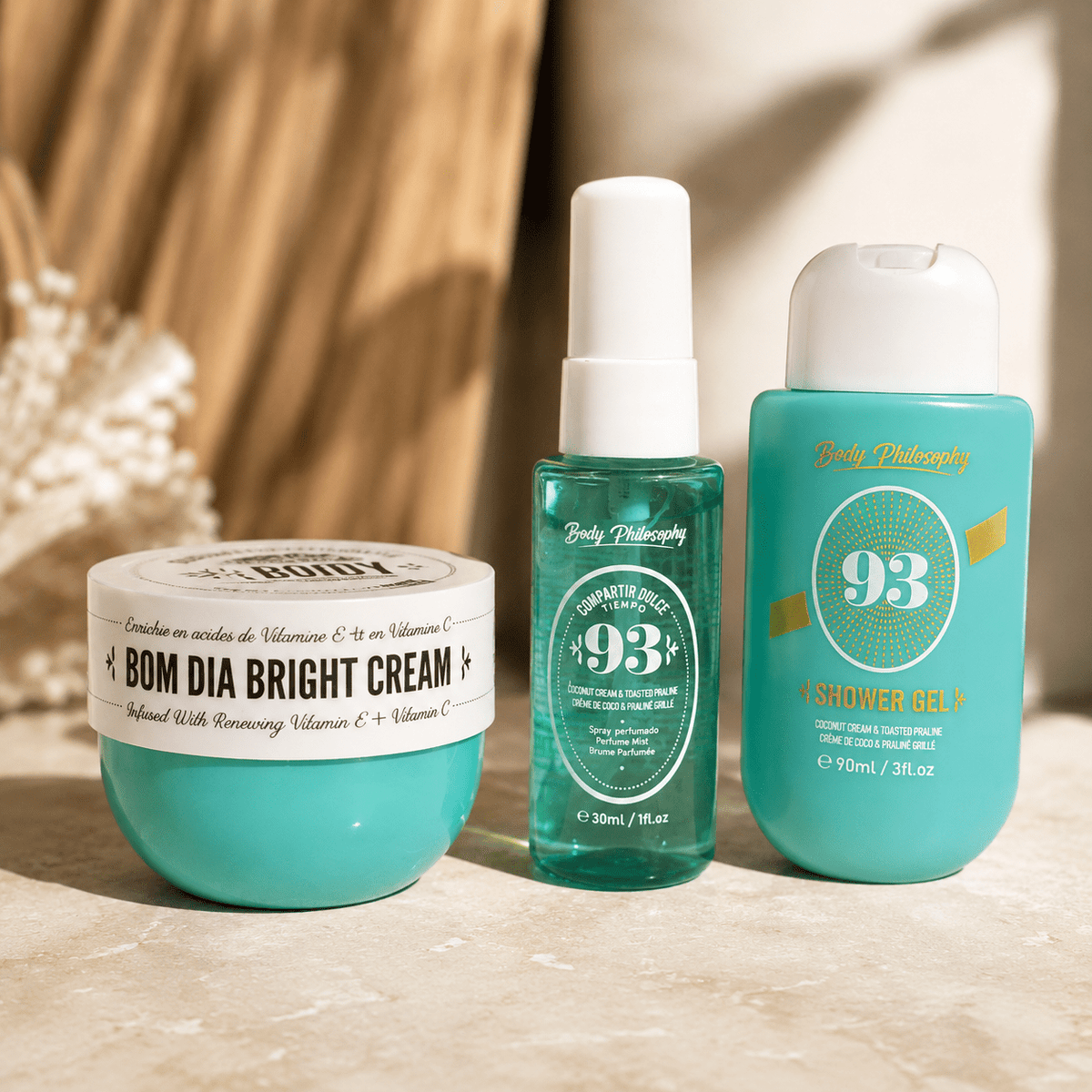 Body Philosophy 93 Geschenkset – 3-delige Bodycare Set - Spotlights shopping