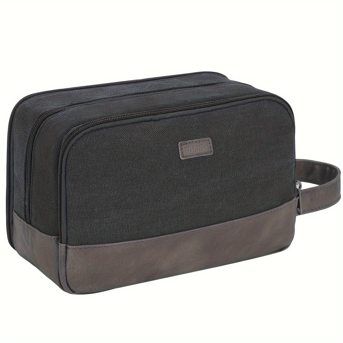 Canvas Toilettas met Zijhandvat en Apart Nat- en Droogvak - Spotlights shopping