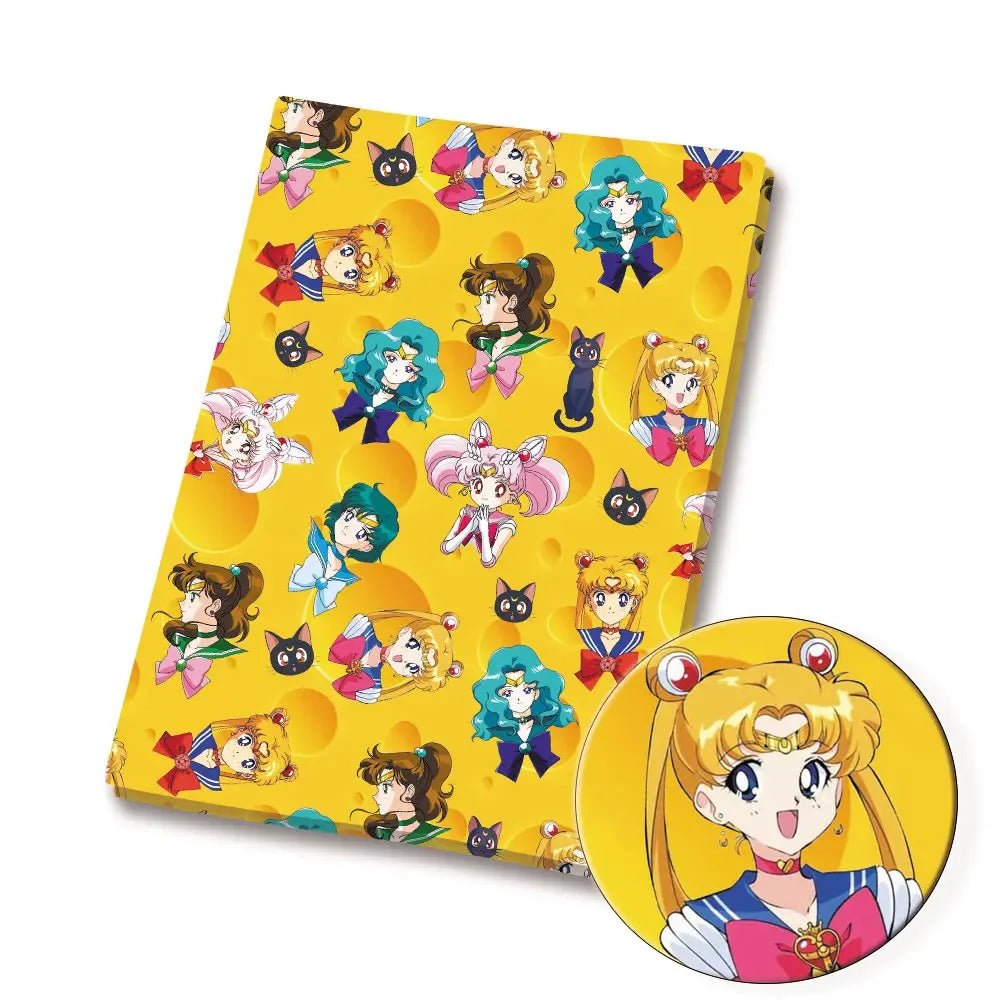 Cartoon katoenstof van 140 x 50 cm voor patchwork, quilten en DIY naaiprojecten