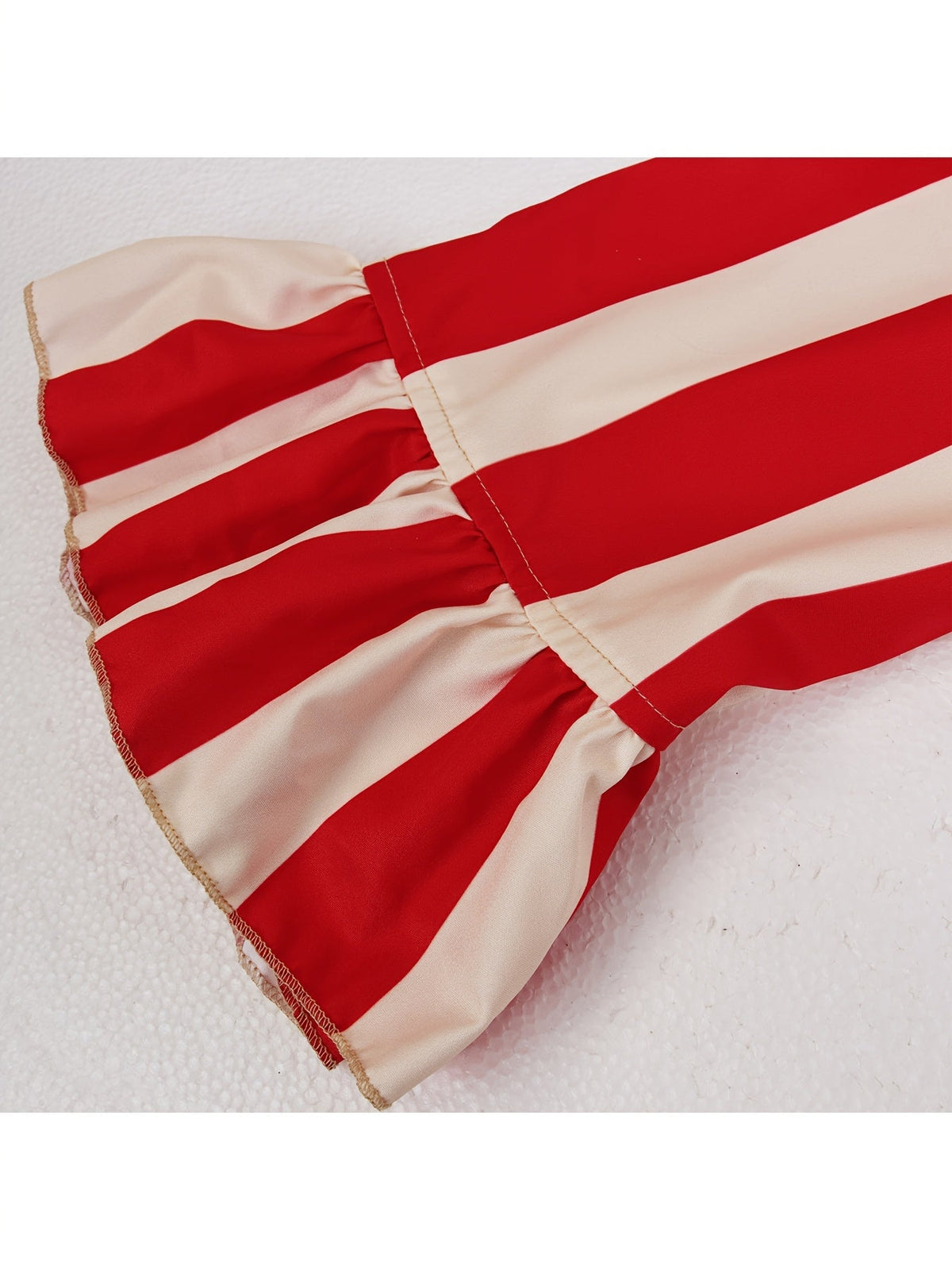Rood-wit clownkostuum voor volwassenen voor Halloween