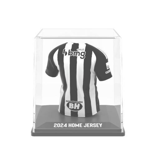 Atlético Mineiro My Jersey 2024 mini voetbalshirt met display case en Augmented Reality