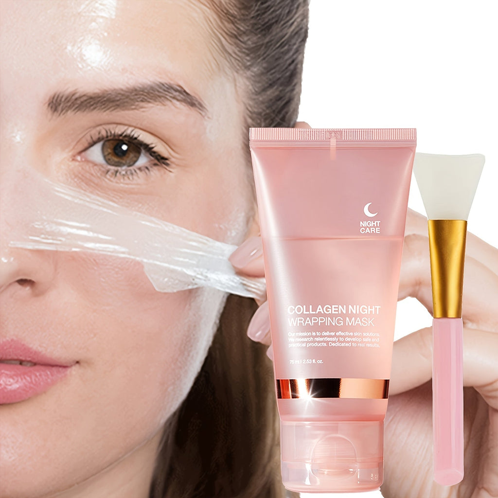 Collageen Nachtmasker 3-Pack – Niacinamide & Hyaluronzuur - Spotlights shopping