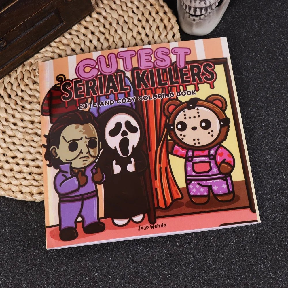 Cute Serial Killers Kleurboek – Gezellige Kleurplaten voor Volwassenen - Spotlights shopping