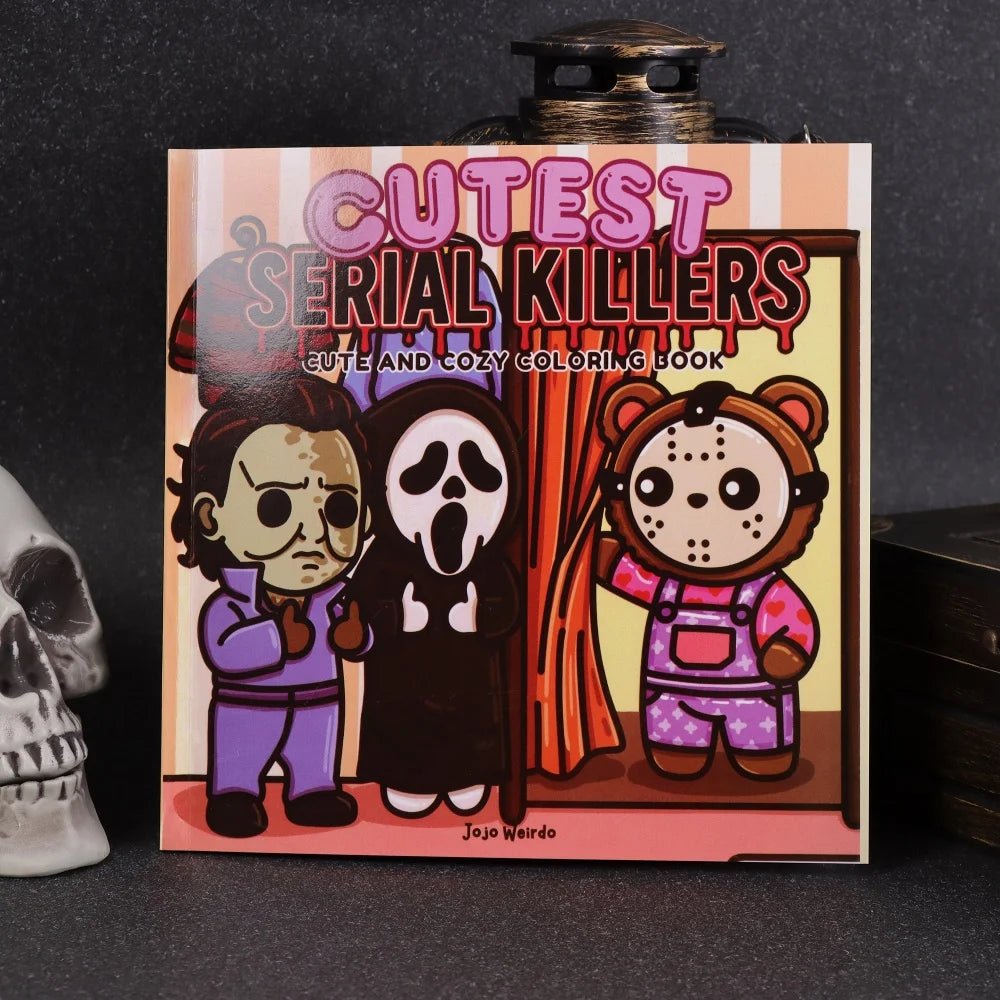 Cute Serial Killers Kleurboek – Gezellige Kleurplaten voor Volwassenen - Spotlights shopping