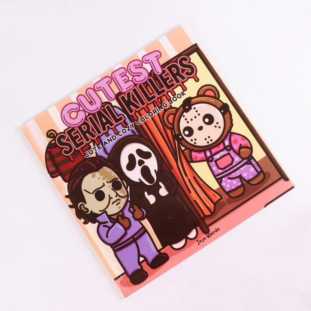 Cute Serial Killers Kleurboek – Gezellige Kleurplaten voor Volwassenen - Spotlights shopping